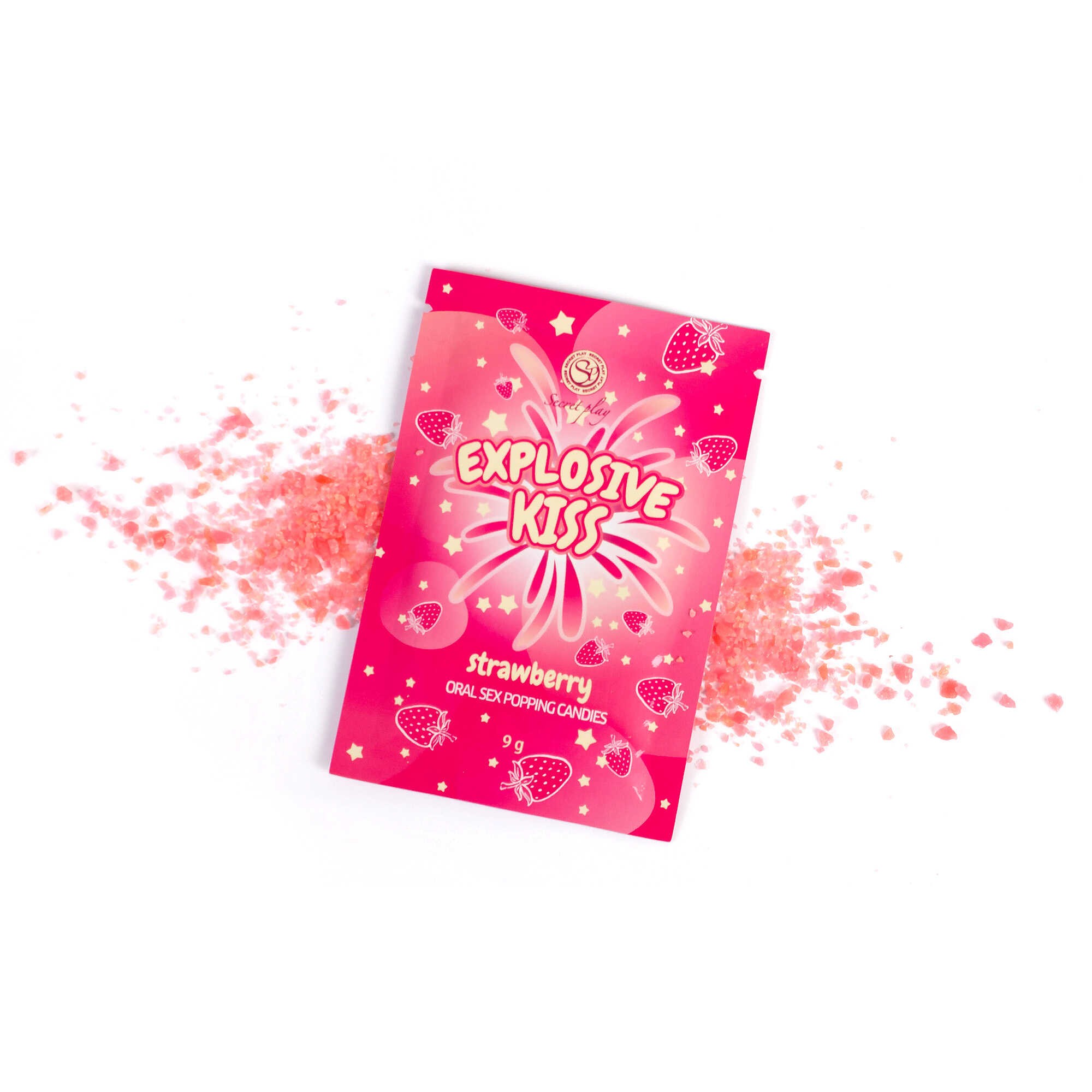 Bonbons pétillants fraise pour jeux intimes - Secret Play – Image 12