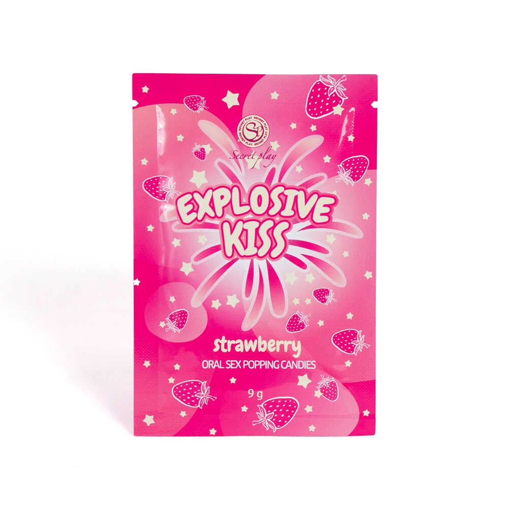Bonbons pétillants fraise pour jeux intimes - Secret Play – Image 13