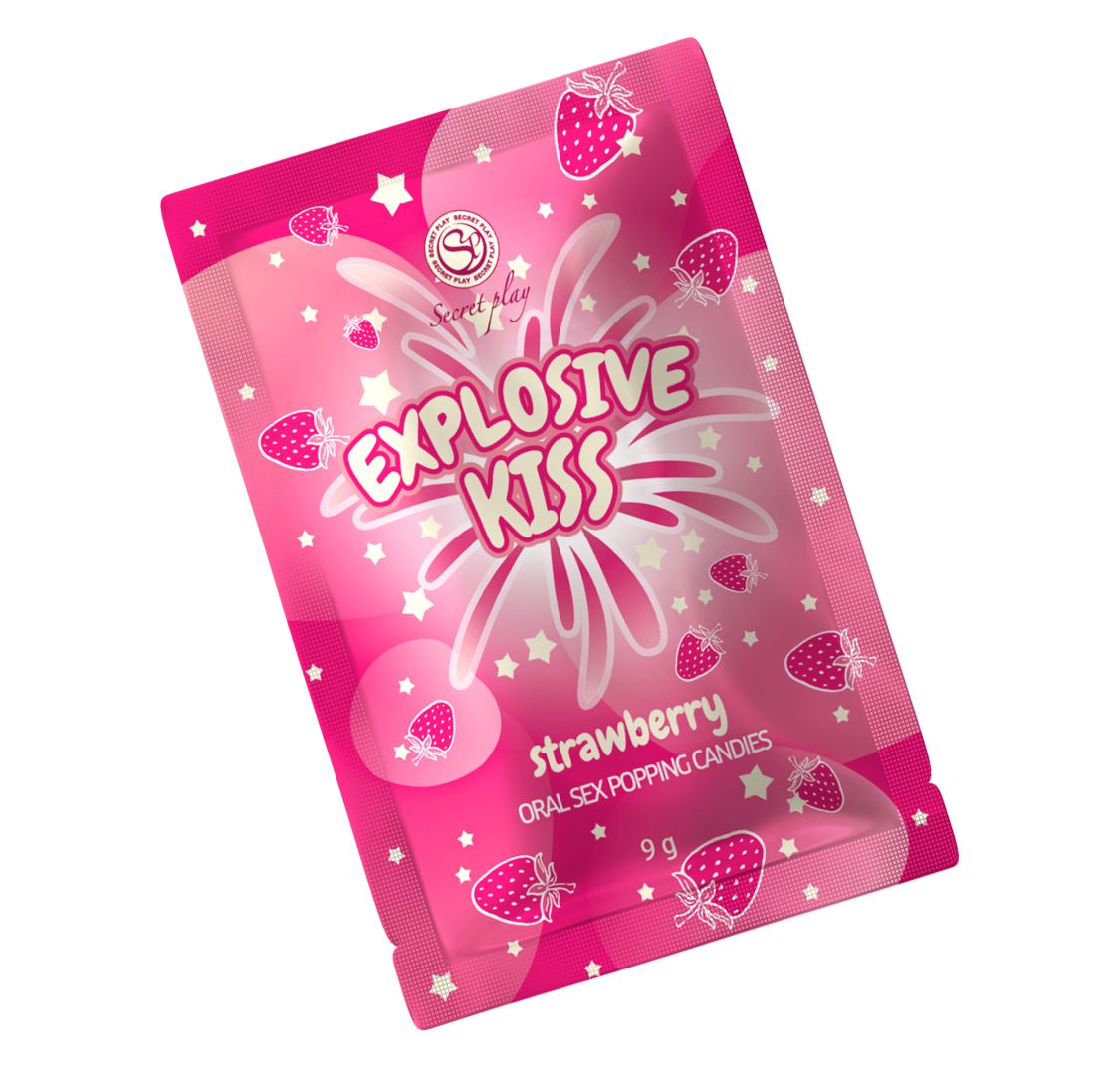 Bonbons pétillants fraise pour jeux intimes - Secret Play – Image 16