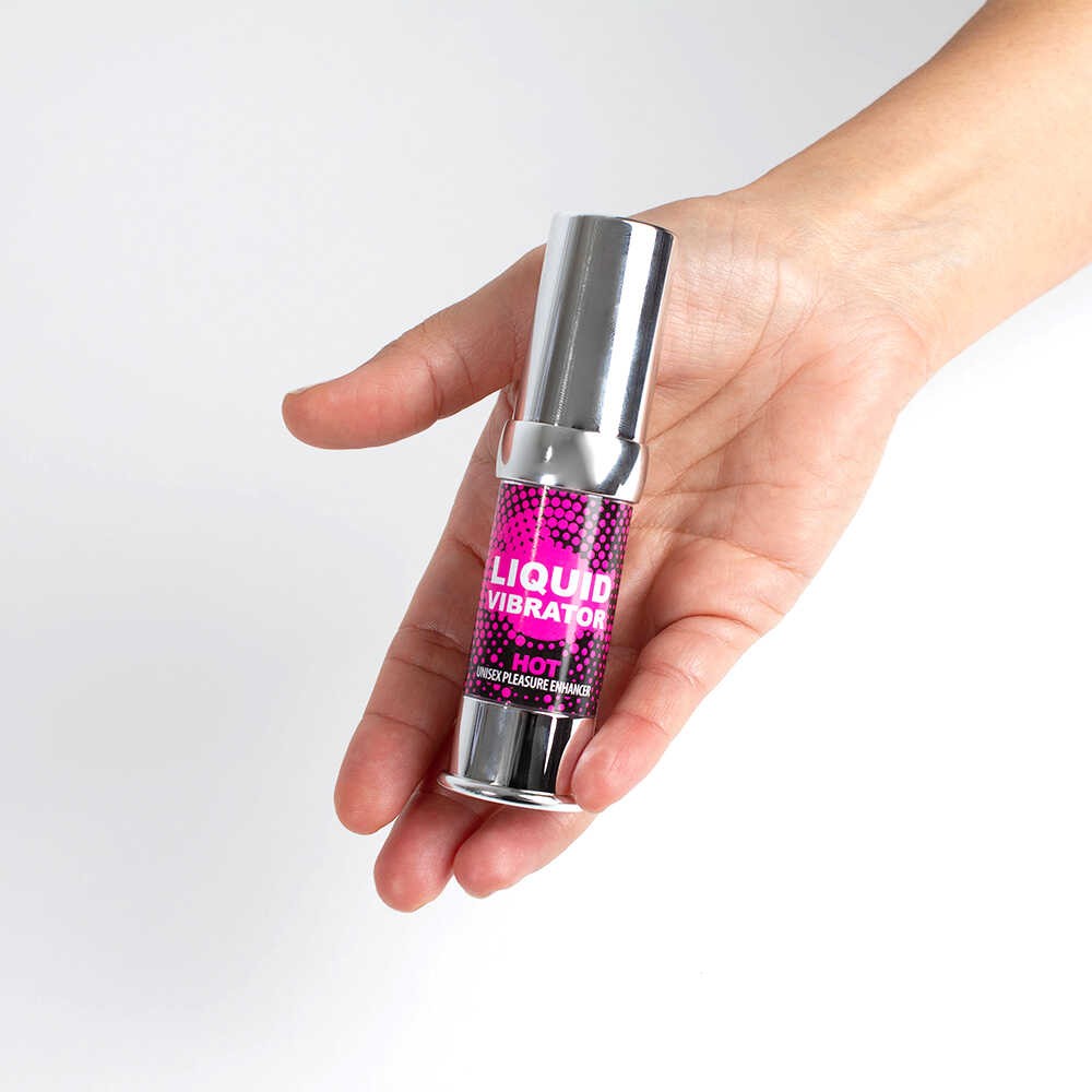 Gel stimulant effet vibrant et chauffant - Secret Play – Image 2