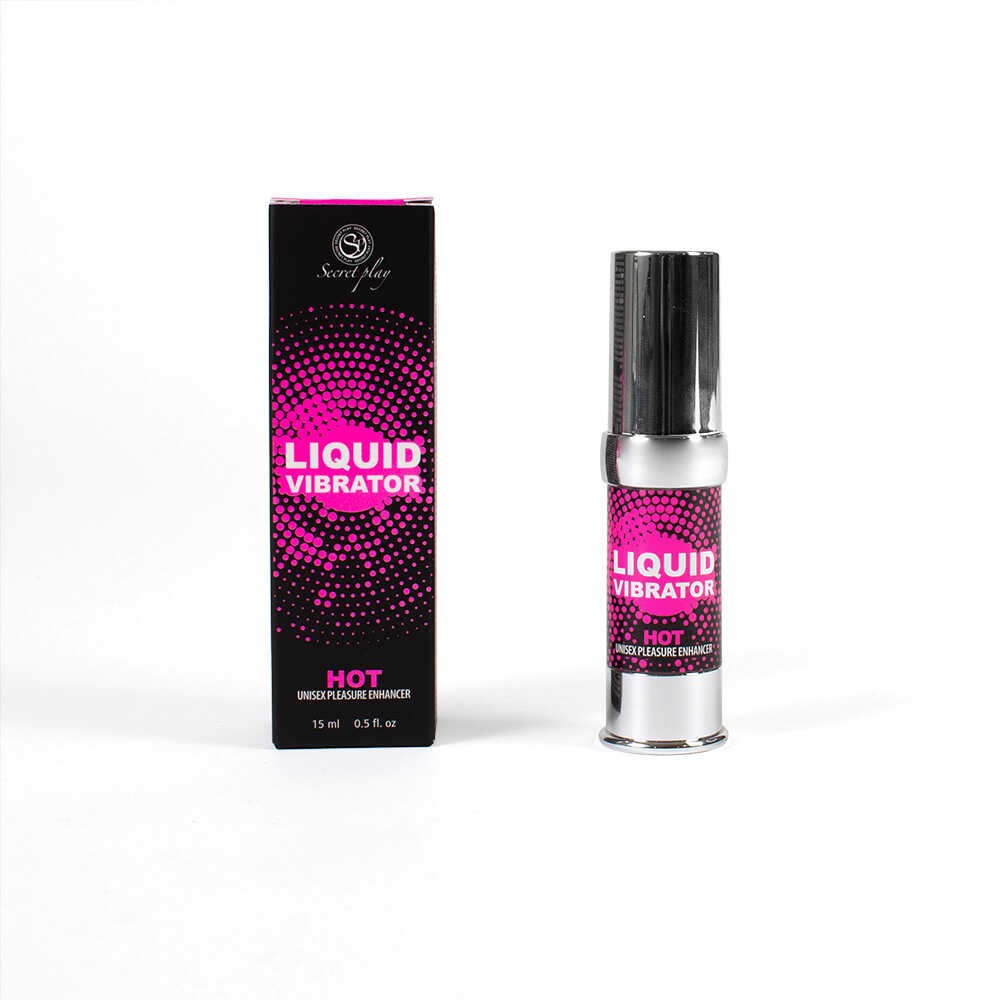 Gel stimulant effet vibrant et chauffant - Secret Play – Image 5