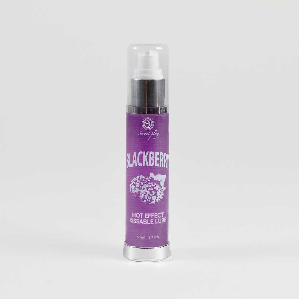 Lubrifiant effet chaud saveur mûres 50ml - Secret Play – Image 2