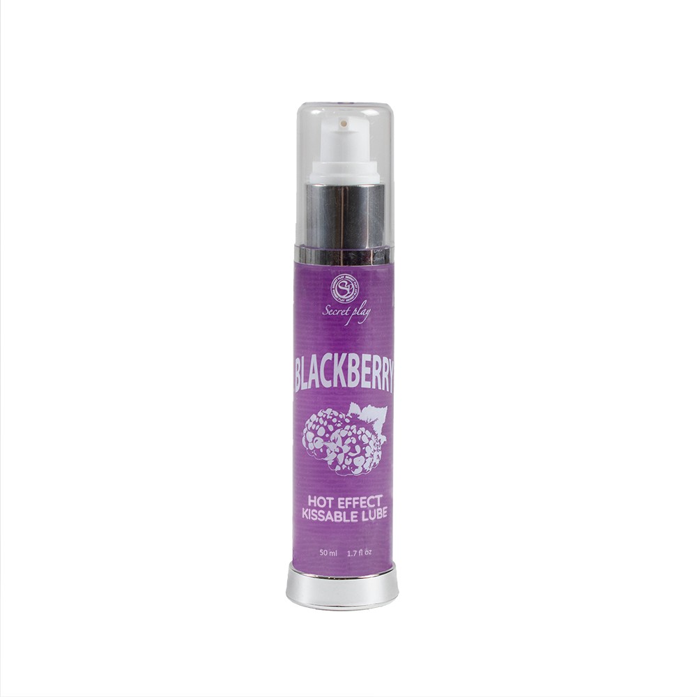 Lubrifiant effet chaud saveur mûres 50ml - Secret Play
