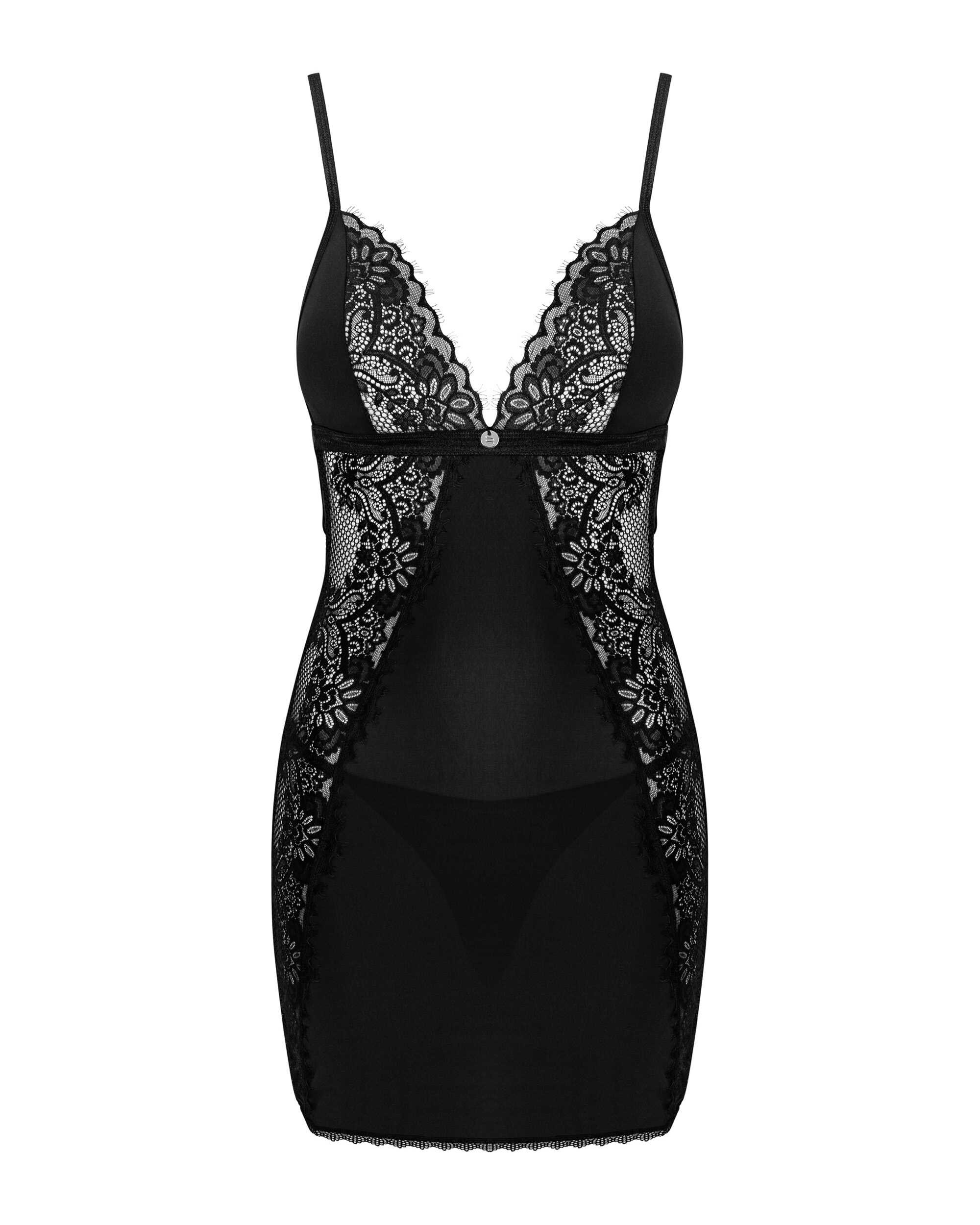 Nuisette et string en dentelle Maderris - Obsessive – Image 7
