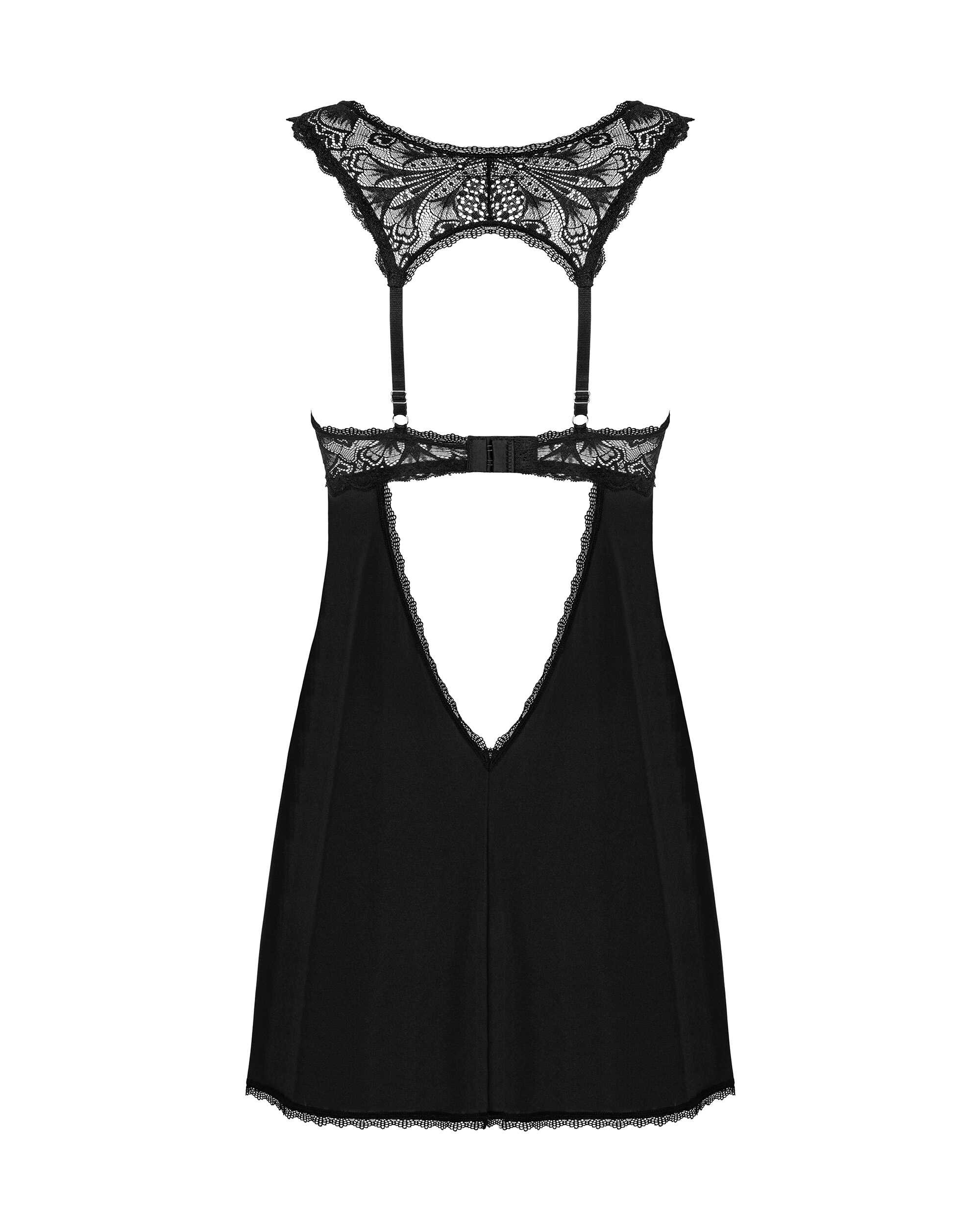 Nuisette babydoll Donna Dream avec string - Obsessive – Image 8