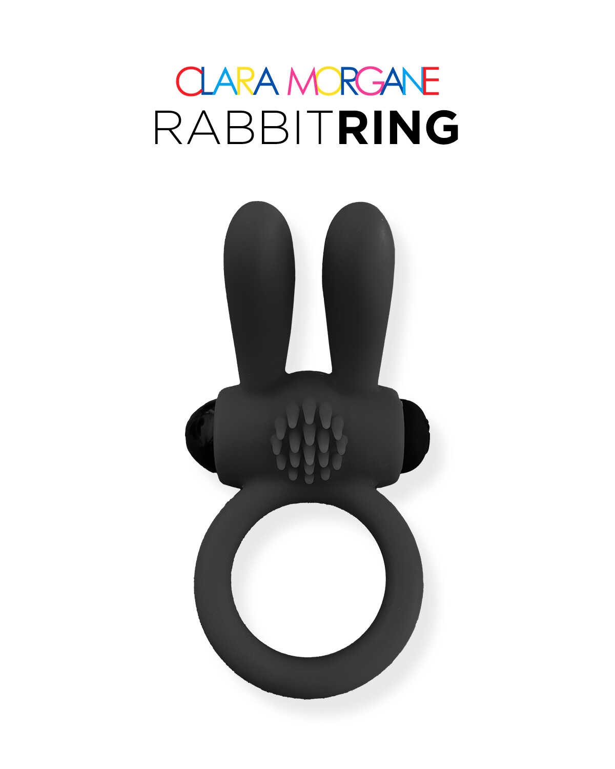 Anneau vibrant Rabbit Ring en silicone - Clara Morgane