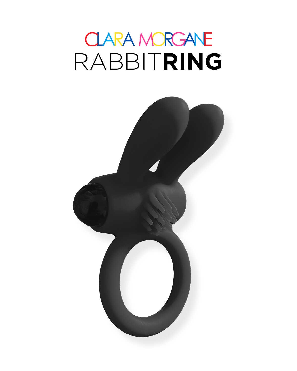 Anneau vibrant Rabbit Ring en silicone - Clara Morgane – Image 2