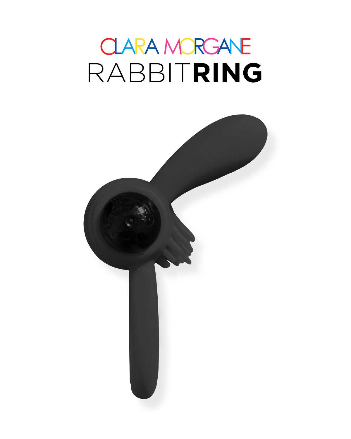 Anneau vibrant Rabbit Ring en silicone - Clara Morgane – Image 3