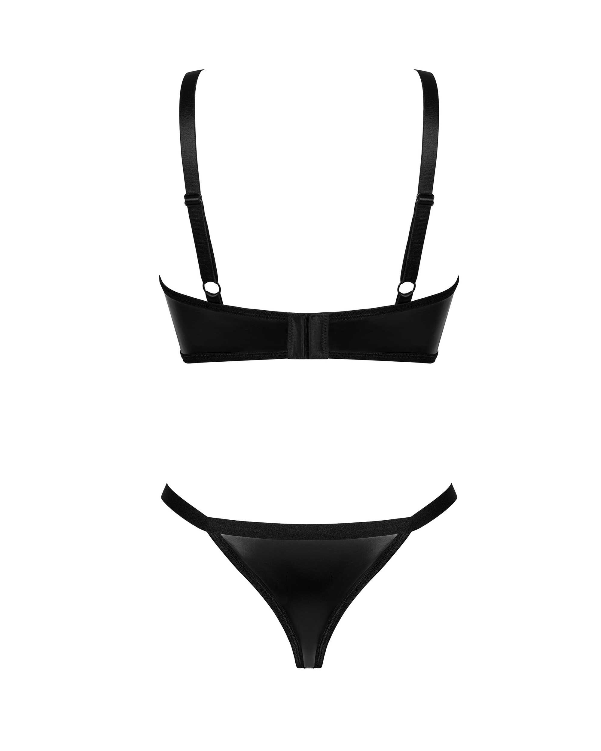 Ensemble lingerie Armares 2 pieces noir - Obsessive – Image 8