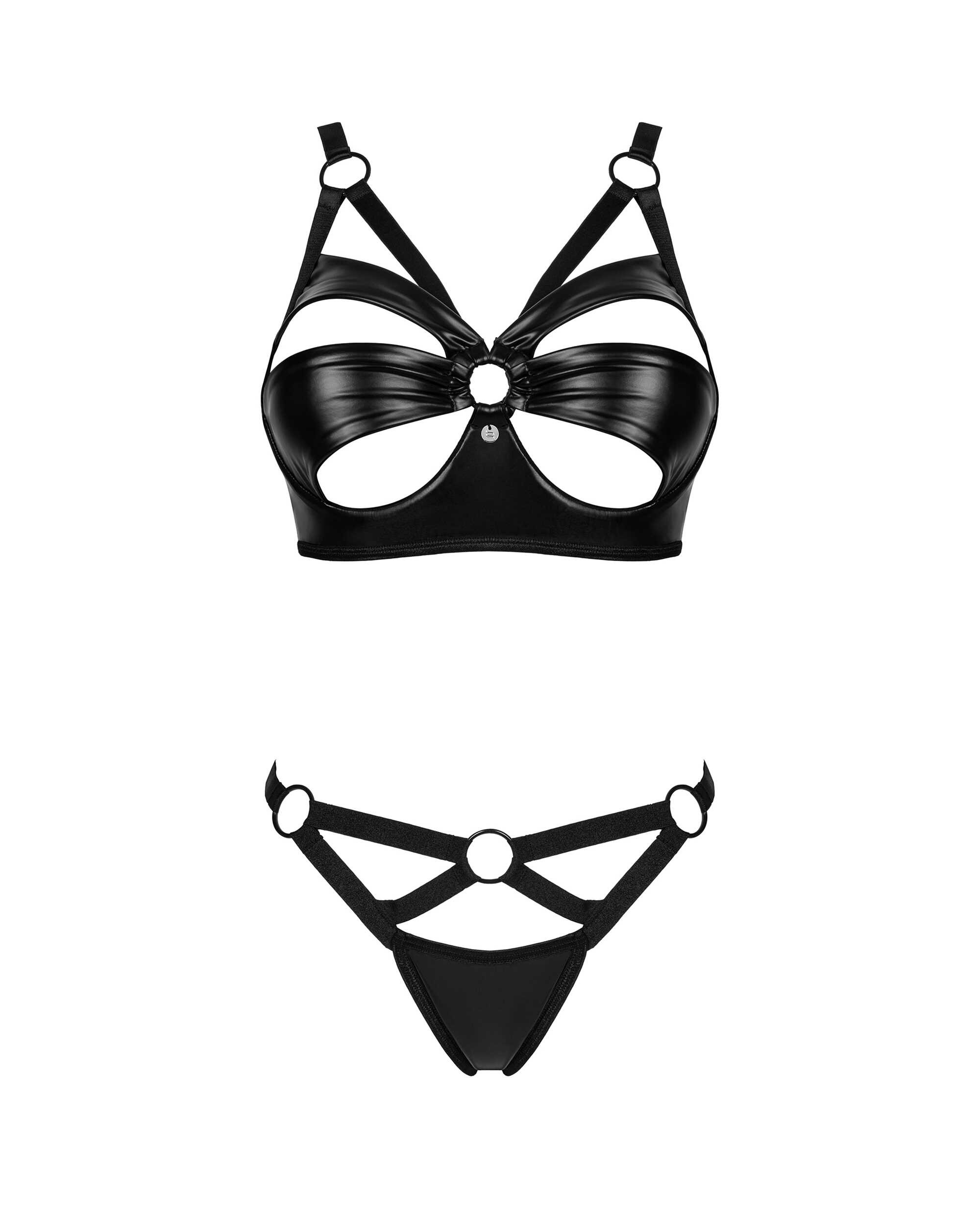 Ensemble lingerie Armares 2 pieces noir - Obsessive – Image 7