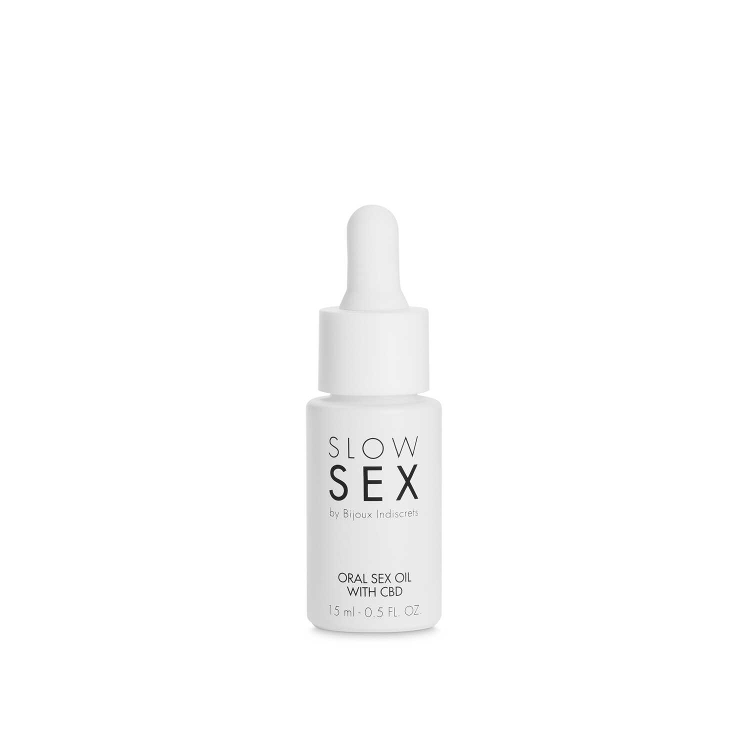 Huile de sexe oral au CBD Slow Sex - Bijoux Indiscrets – Image 2