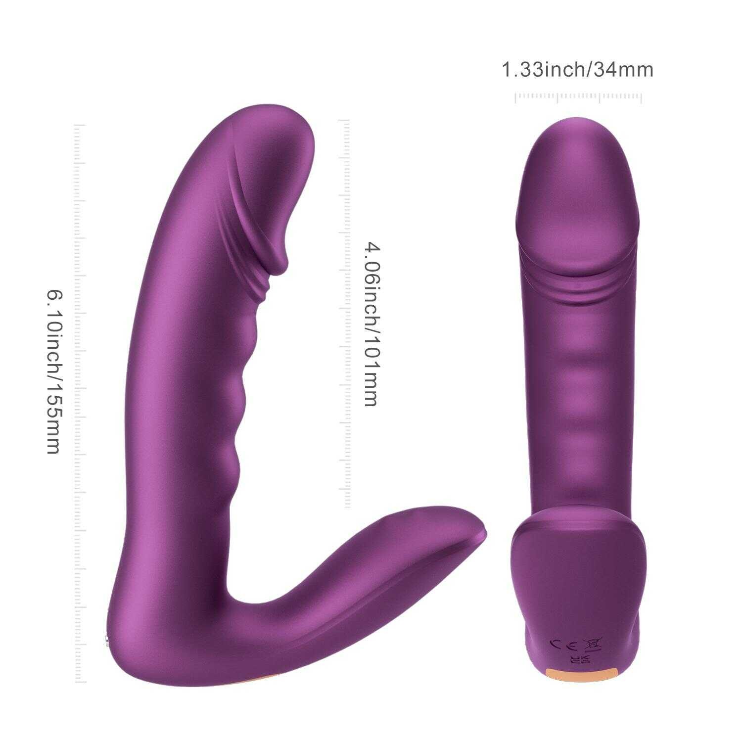 Vibromasseur rotatif point G avec capteur de pression - Honey Play Box – Image 2