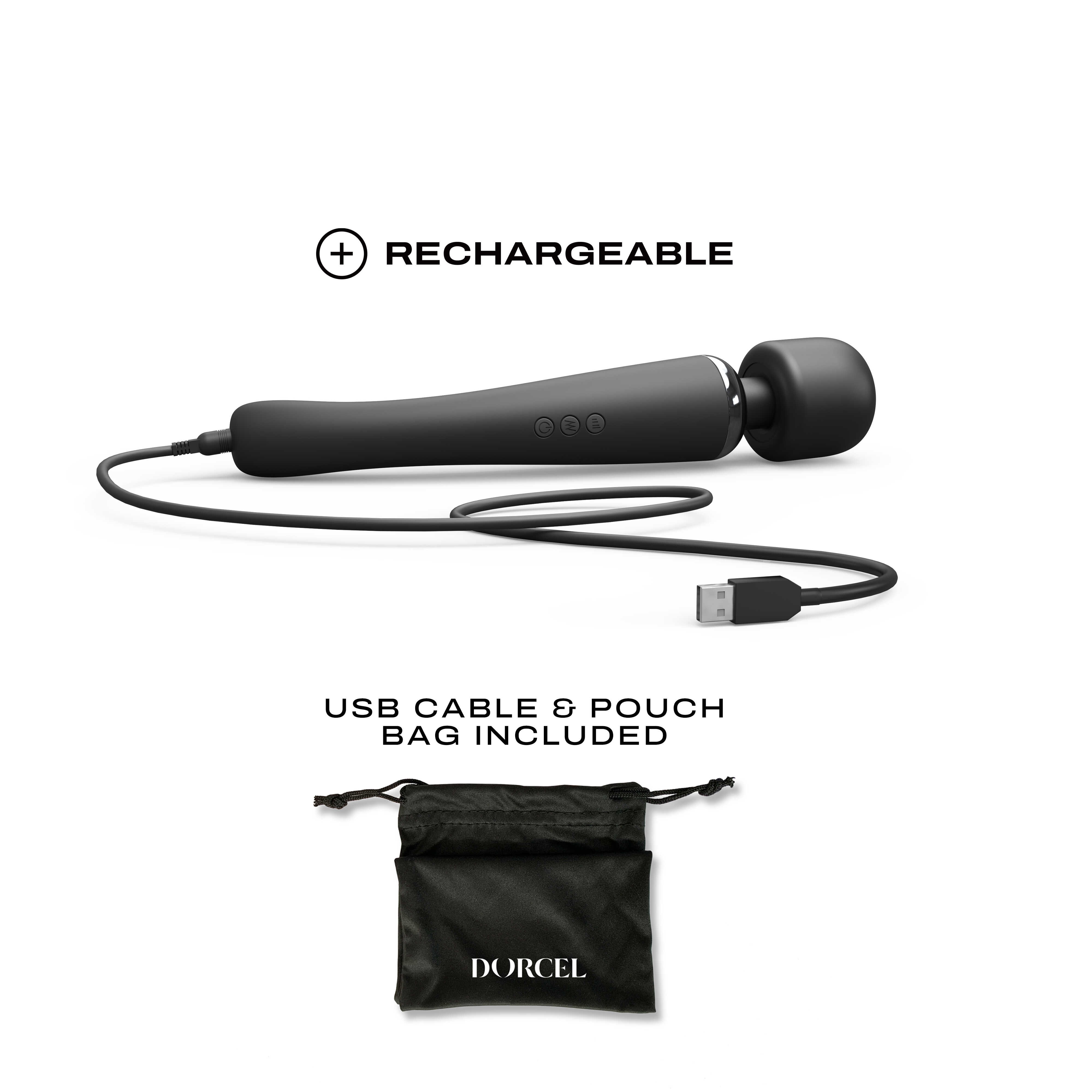 Stimulateur clitoridien Megawand ultra-puissant - Dorcel – Image 5