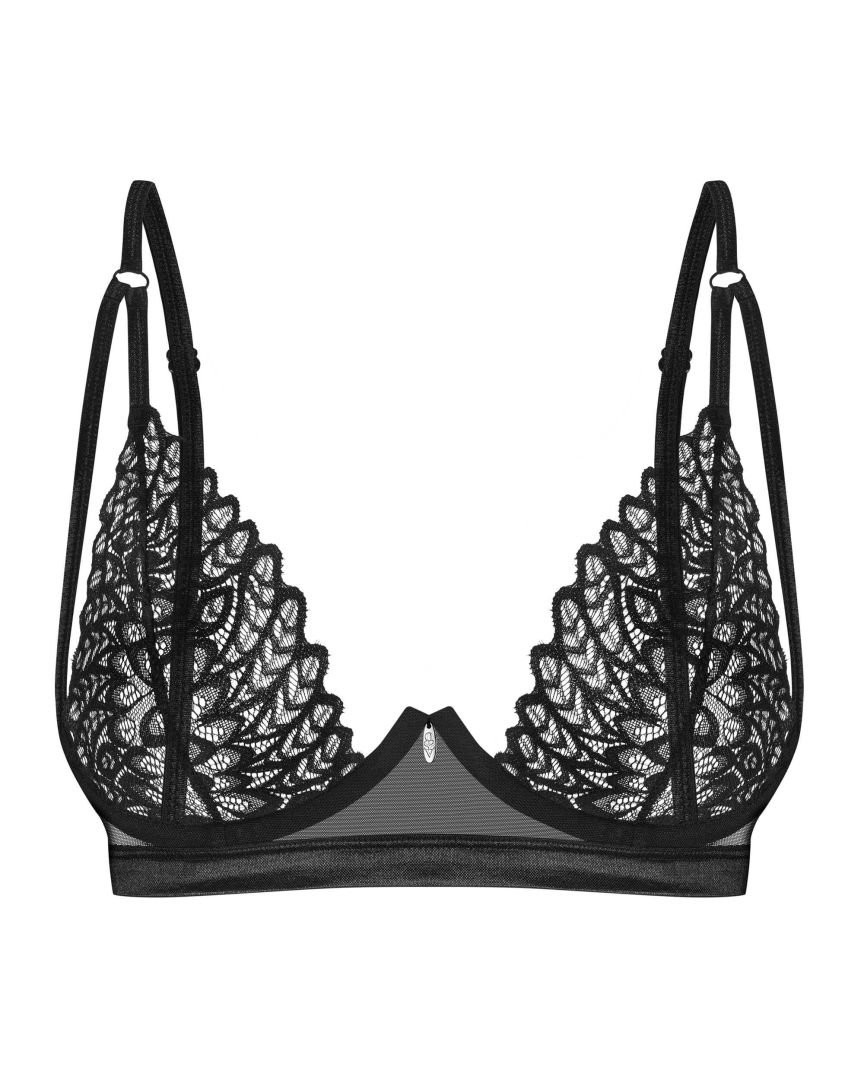 Soutien-gorge en dentelle florale Donarella - Obsessive – Image 4