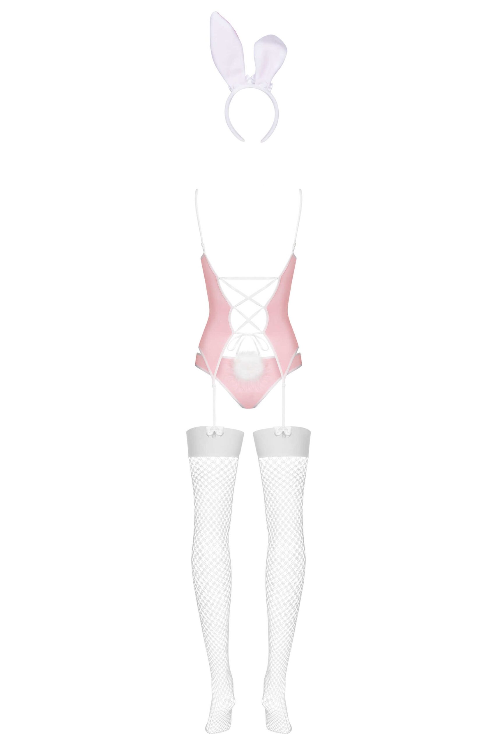Bunny suit Costume Lapin 4 pcs rose – Image 5