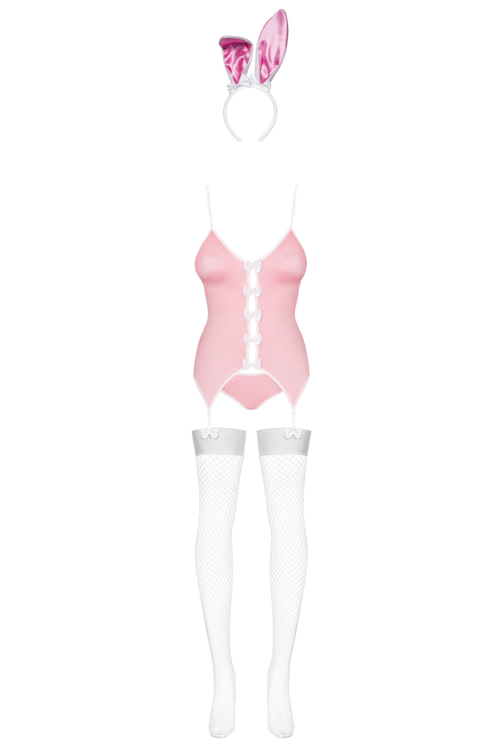 Bunny suit Costume Lapin 4 pcs rose – Image 6