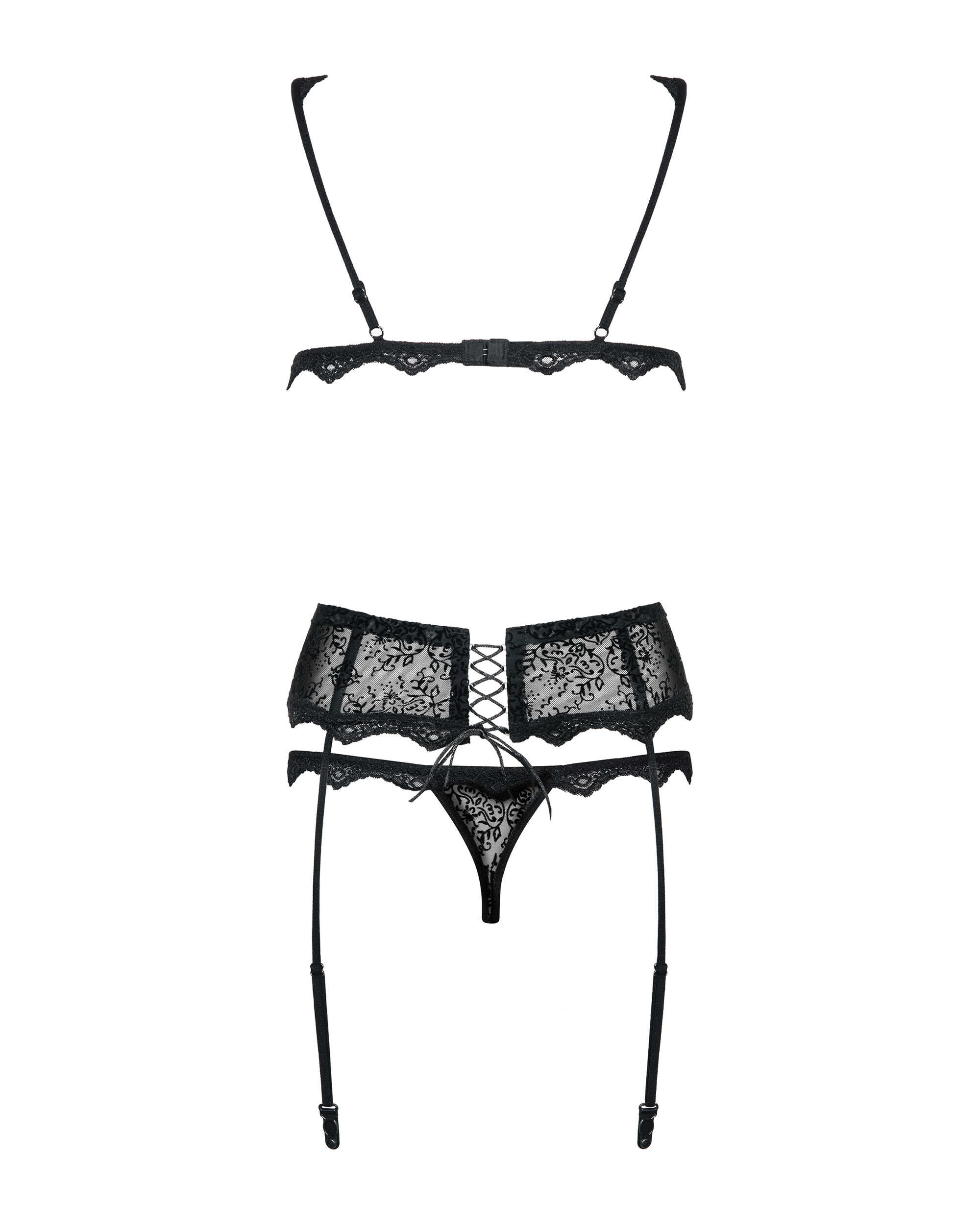 Ensemble lingerie 3 pièces Emperita - Obsessive – Image 5
