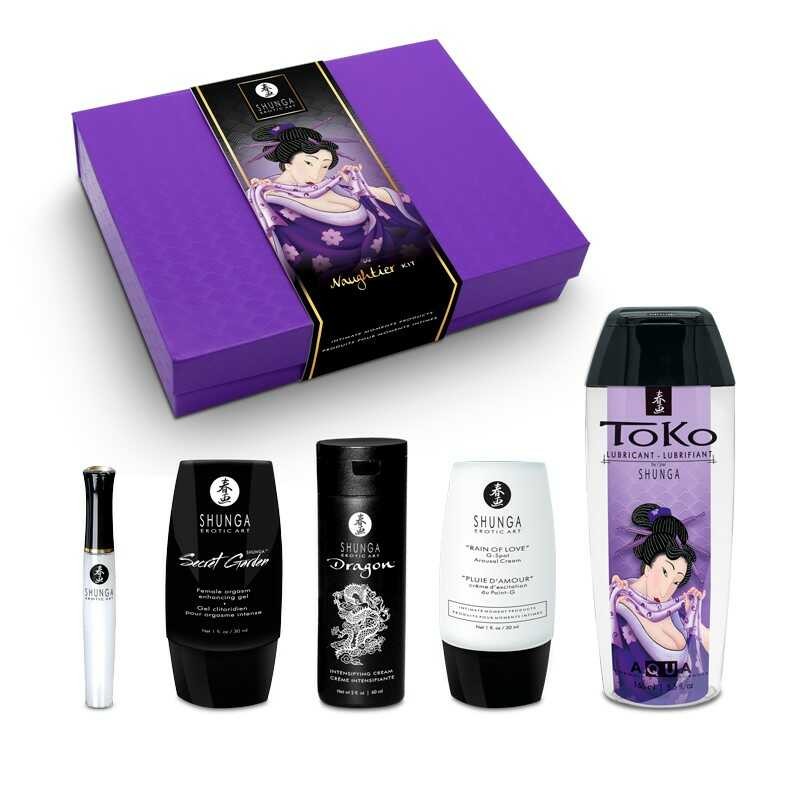 Coffret cosmétique érotique sensations intenses - Shunga