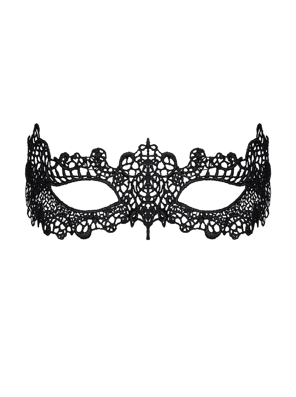 Masque vénitien en dentelle noire - Obsessive – Image 3