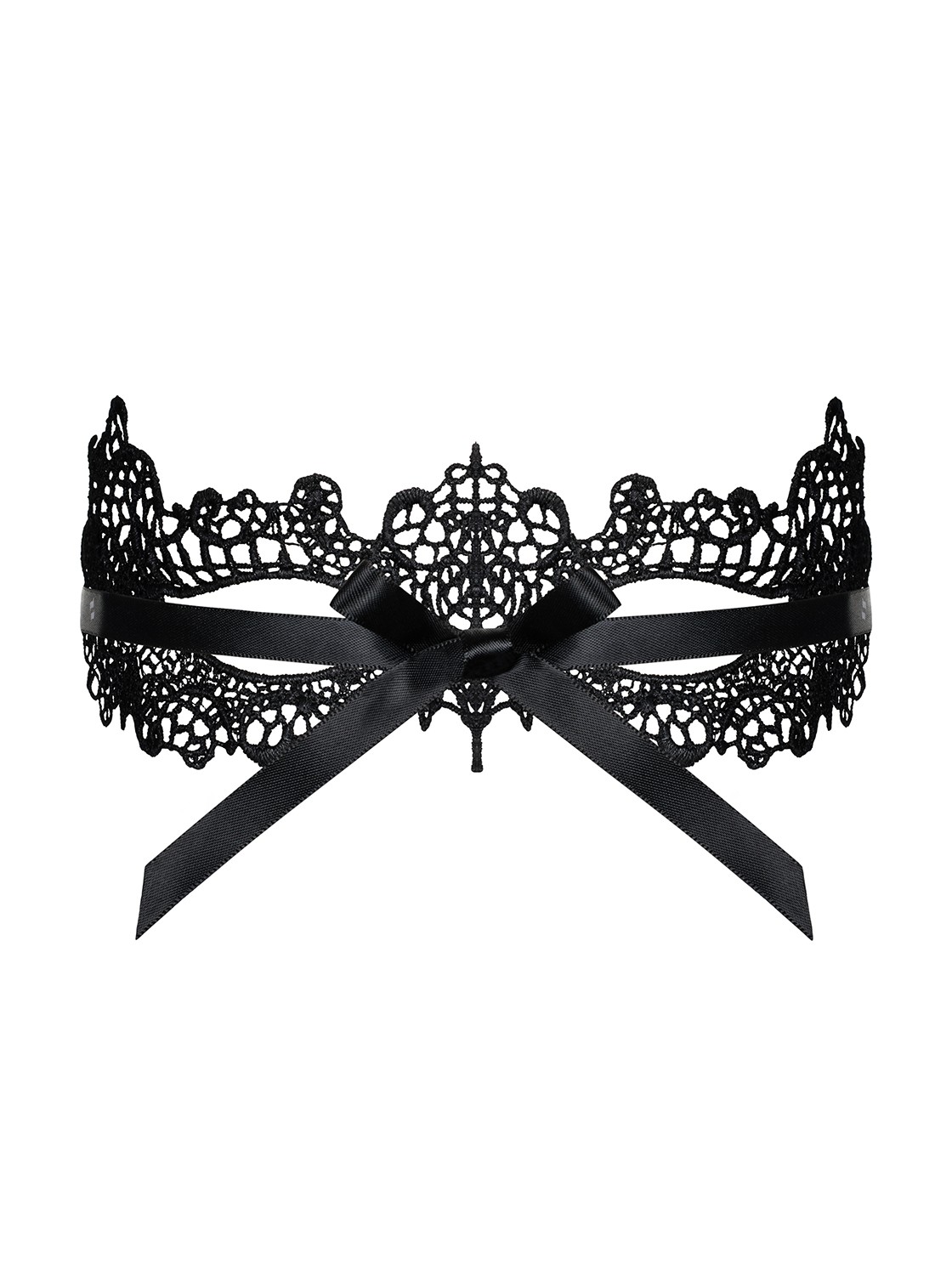 Masque vénitien en dentelle noire - Obsessive – Image 4