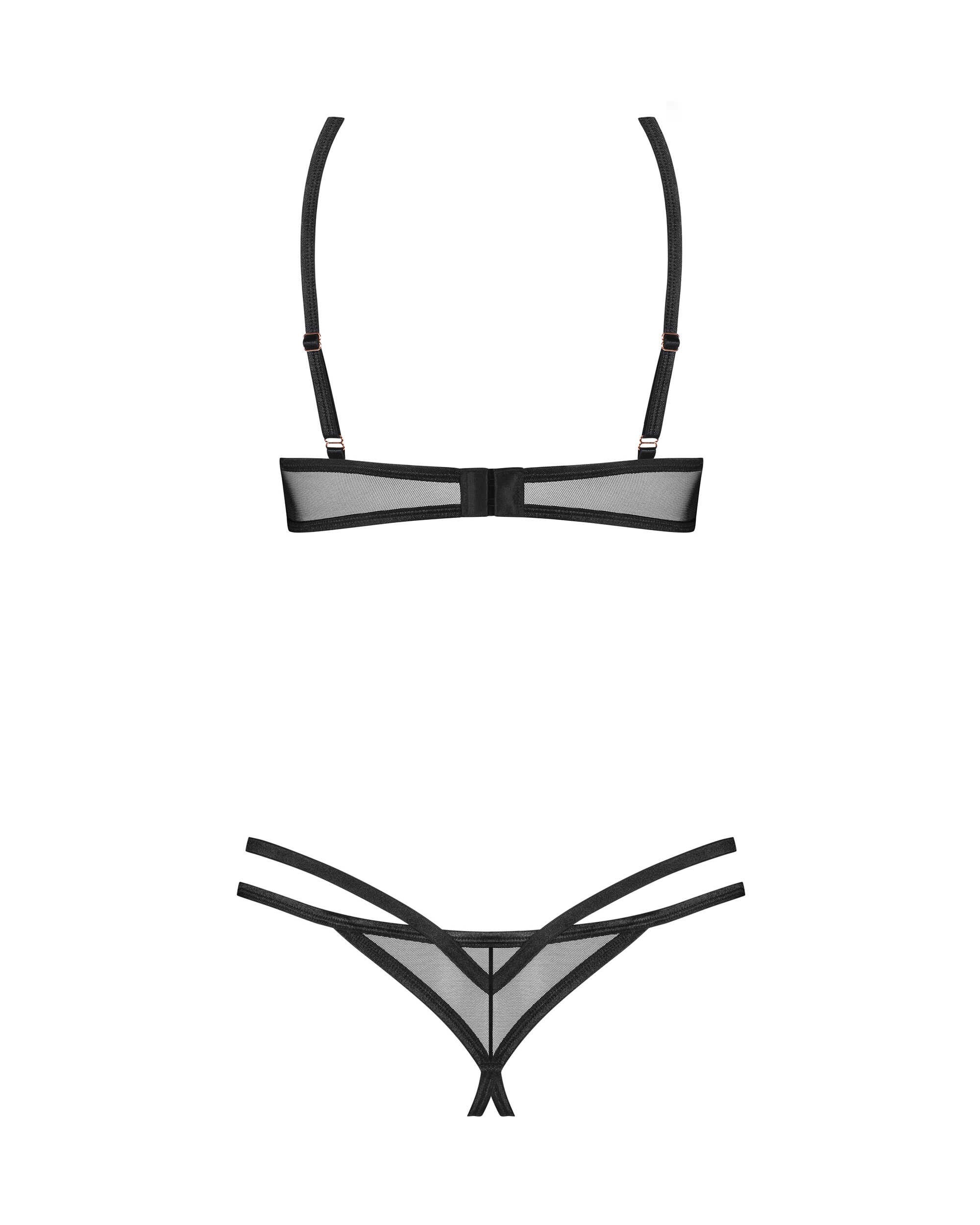 Ensemble lingerie ouvert Euridia 2 pièces - Obsessive – Image 5