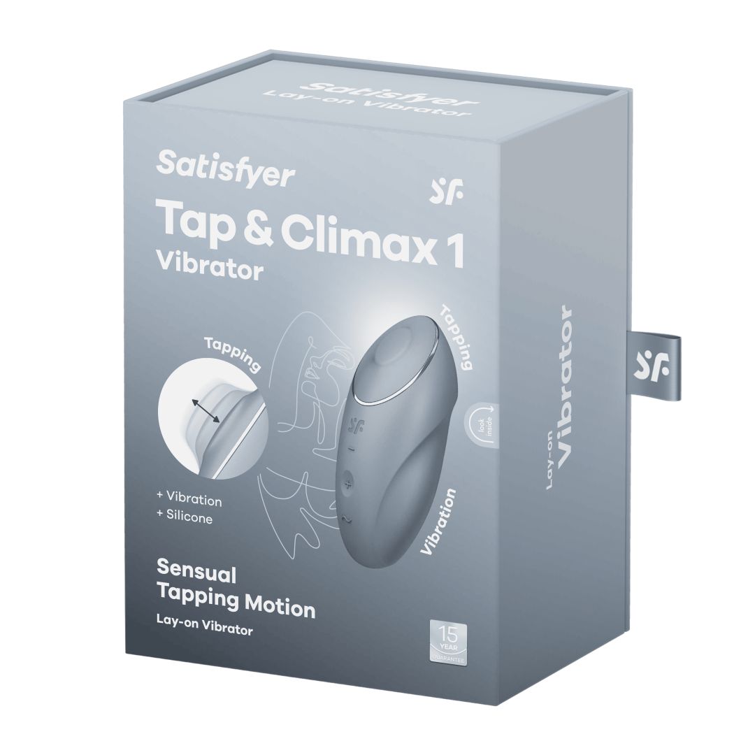Vibromasseur à tapotement clitoridien Tap and Climax - Satisfyer – Image 3