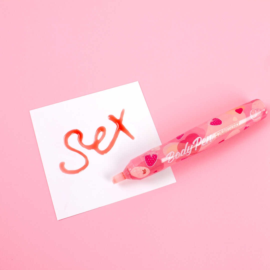 Stylo comestible saveur fraise - Secret Play – Image 5