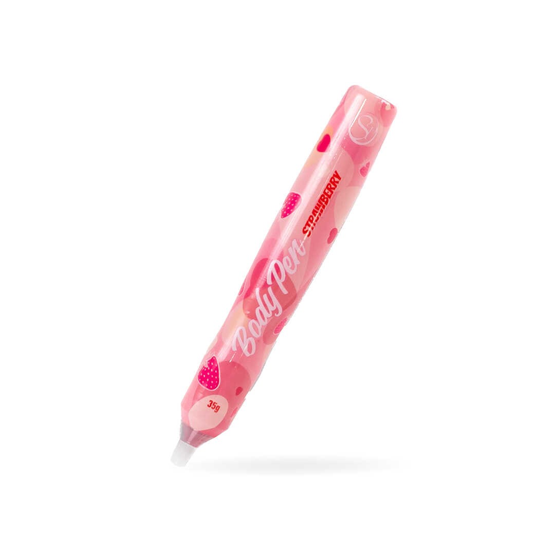 Stylo comestible saveur fraise - Secret Play