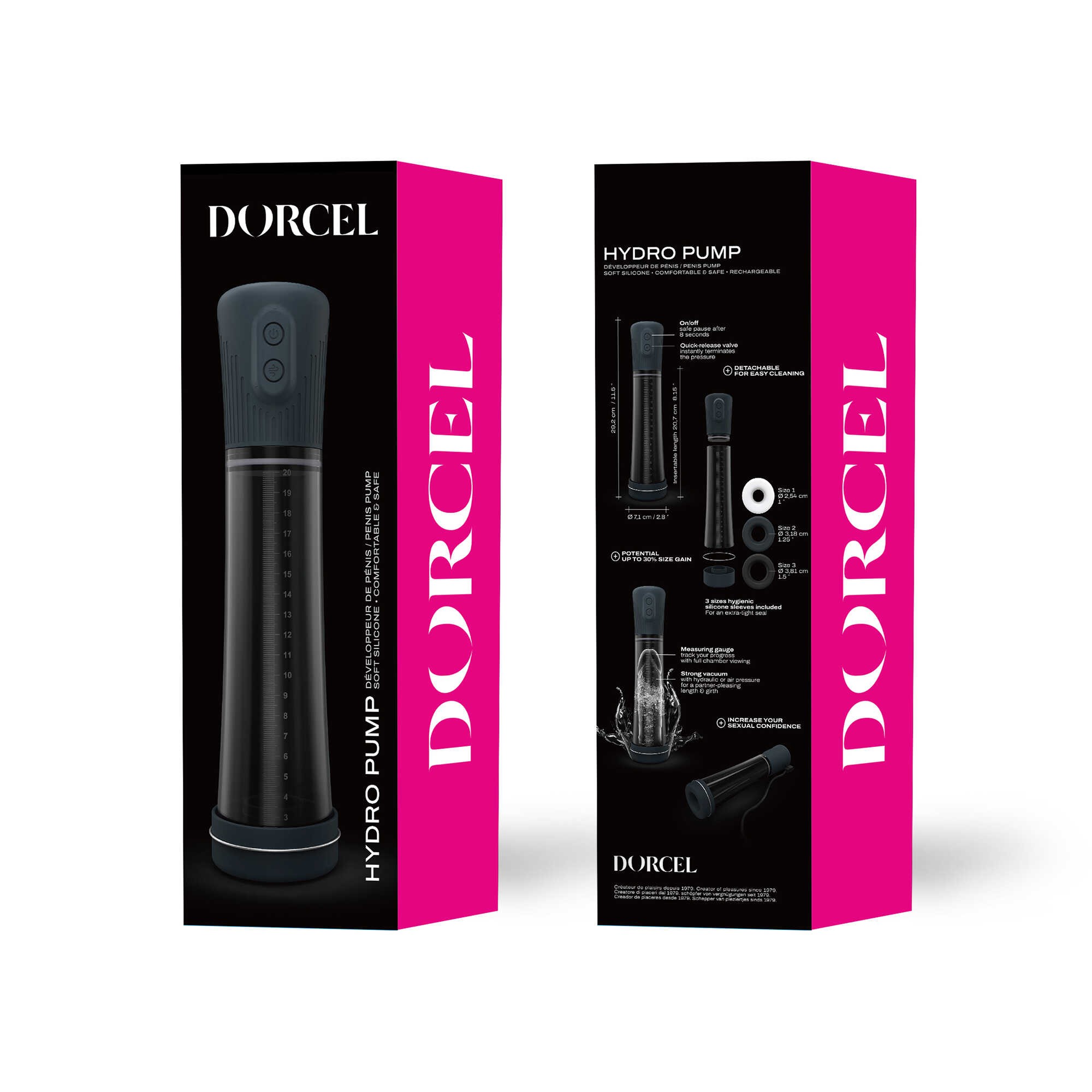 Pompe à pénis hydraulique rechargeable - Dorcel – Image 9