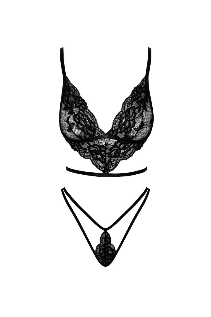 Ensemble lingerie French Kiss en dentelle - Kissable – Image 4
