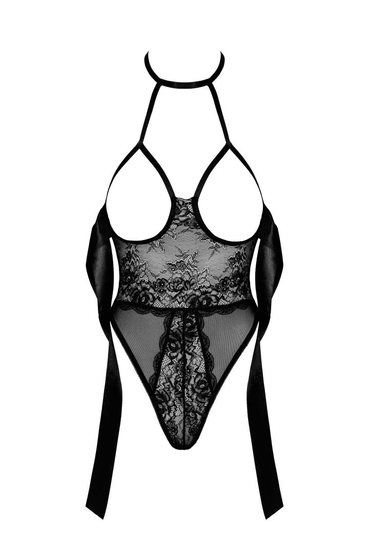 Body en dentelle avec ruban satin Sexy Kiss - Kissable – Image 6