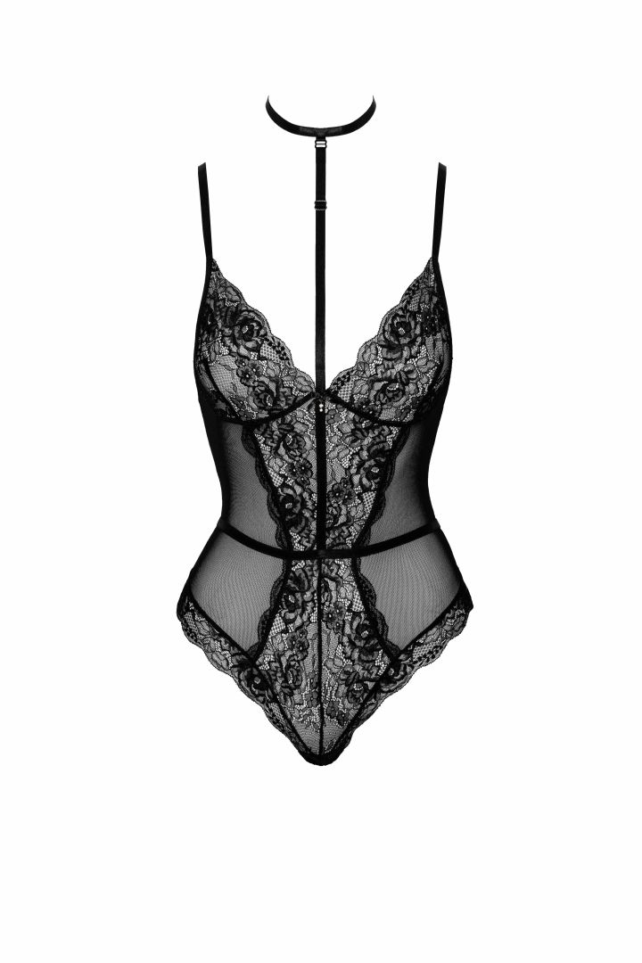 Body en dentelle avec collier First Kiss - Kissable – Image 4