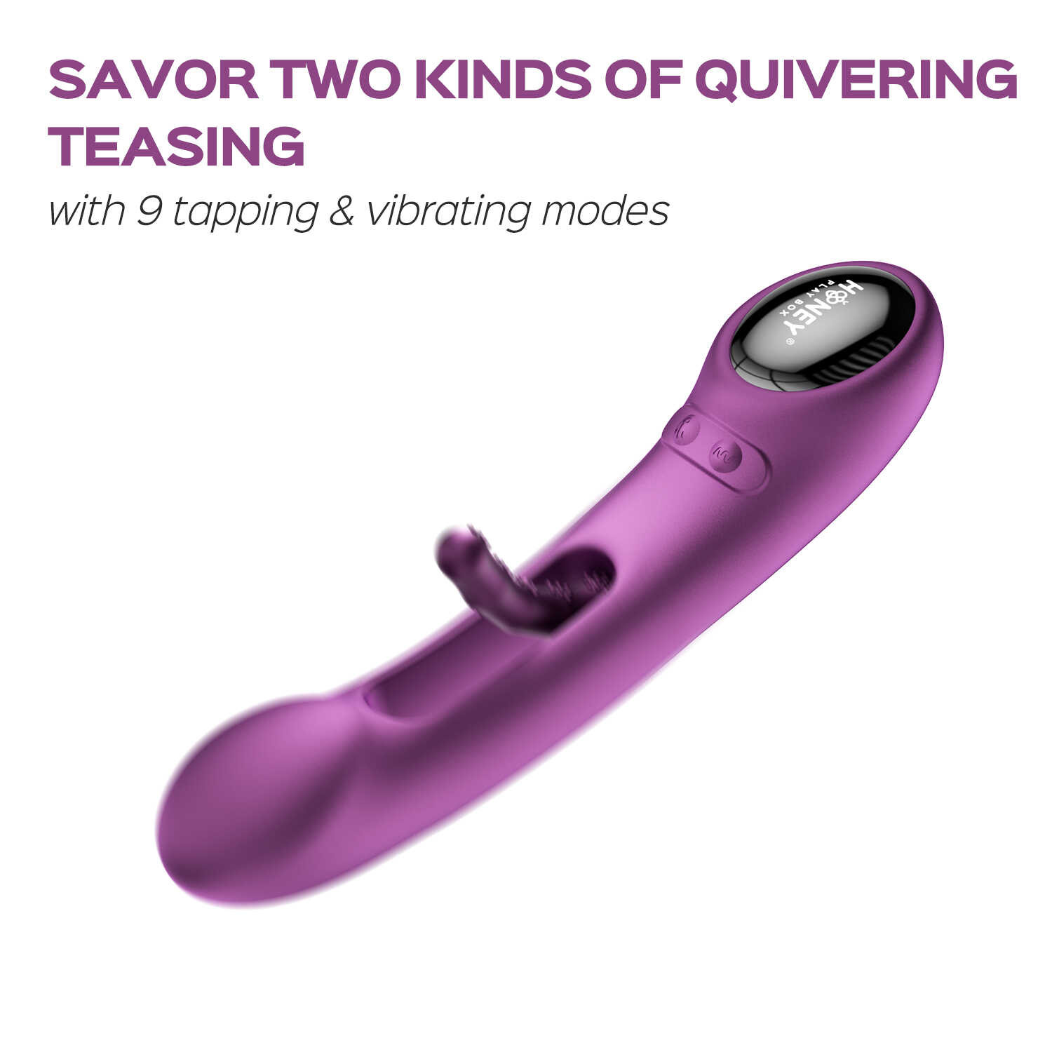 Vibromasseur point G connecté Tempo avec capteurs - Honey Play Box – Image 4