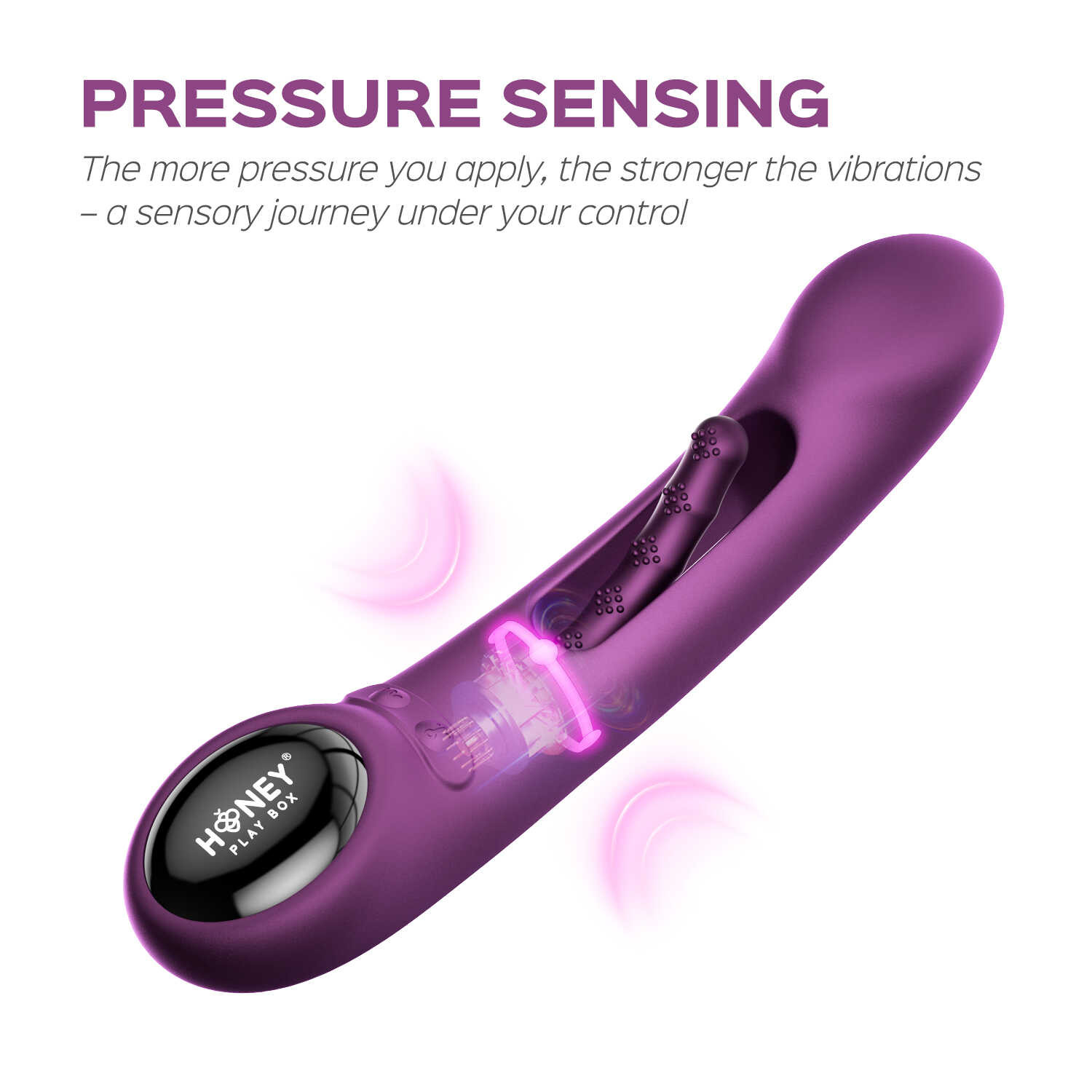 Vibromasseur point G connecté Tempo avec capteurs - Honey Play Box – Image 7