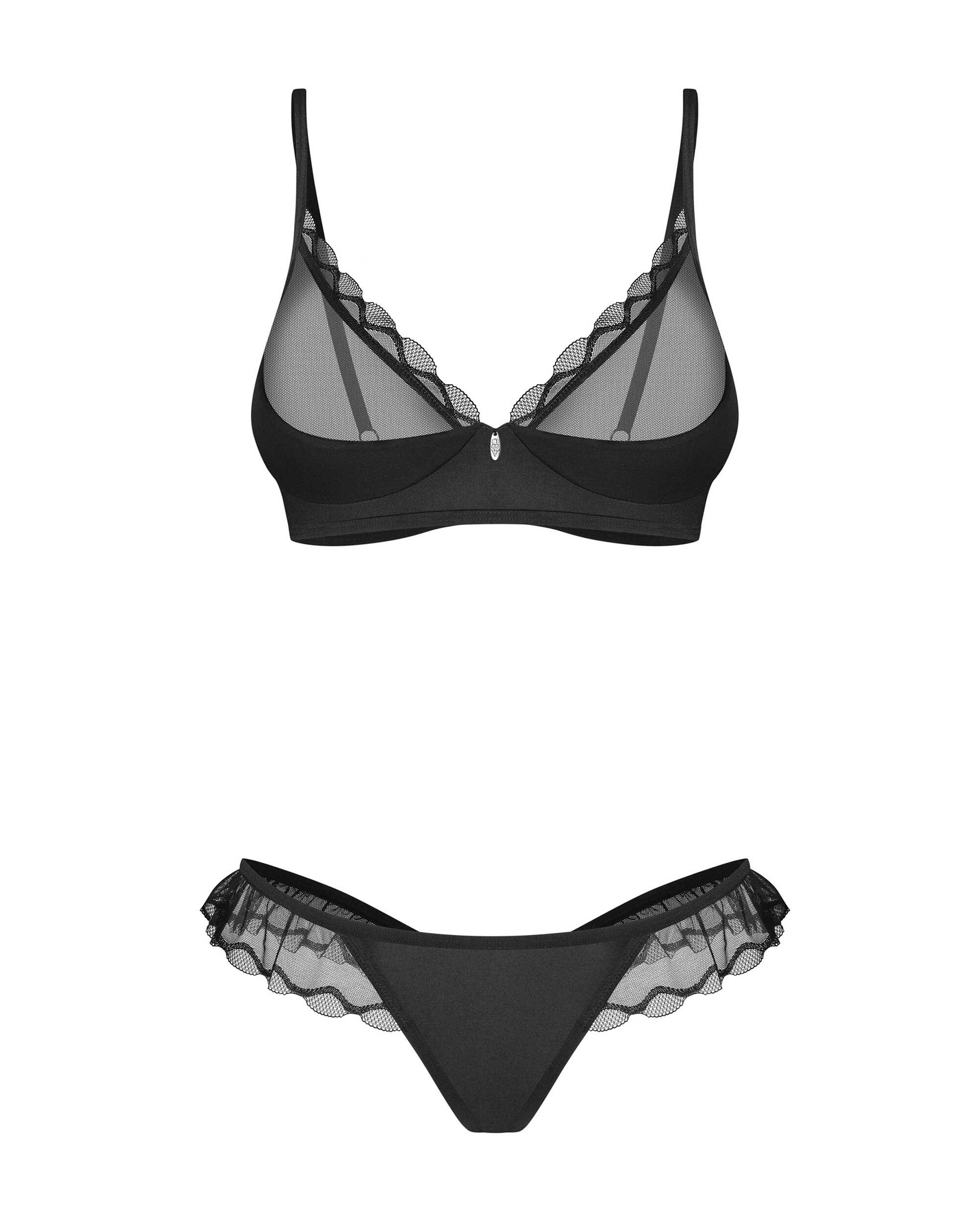 Ensemble lingerie soutien-gorge et string en dentelle - Obsessive – Image 9