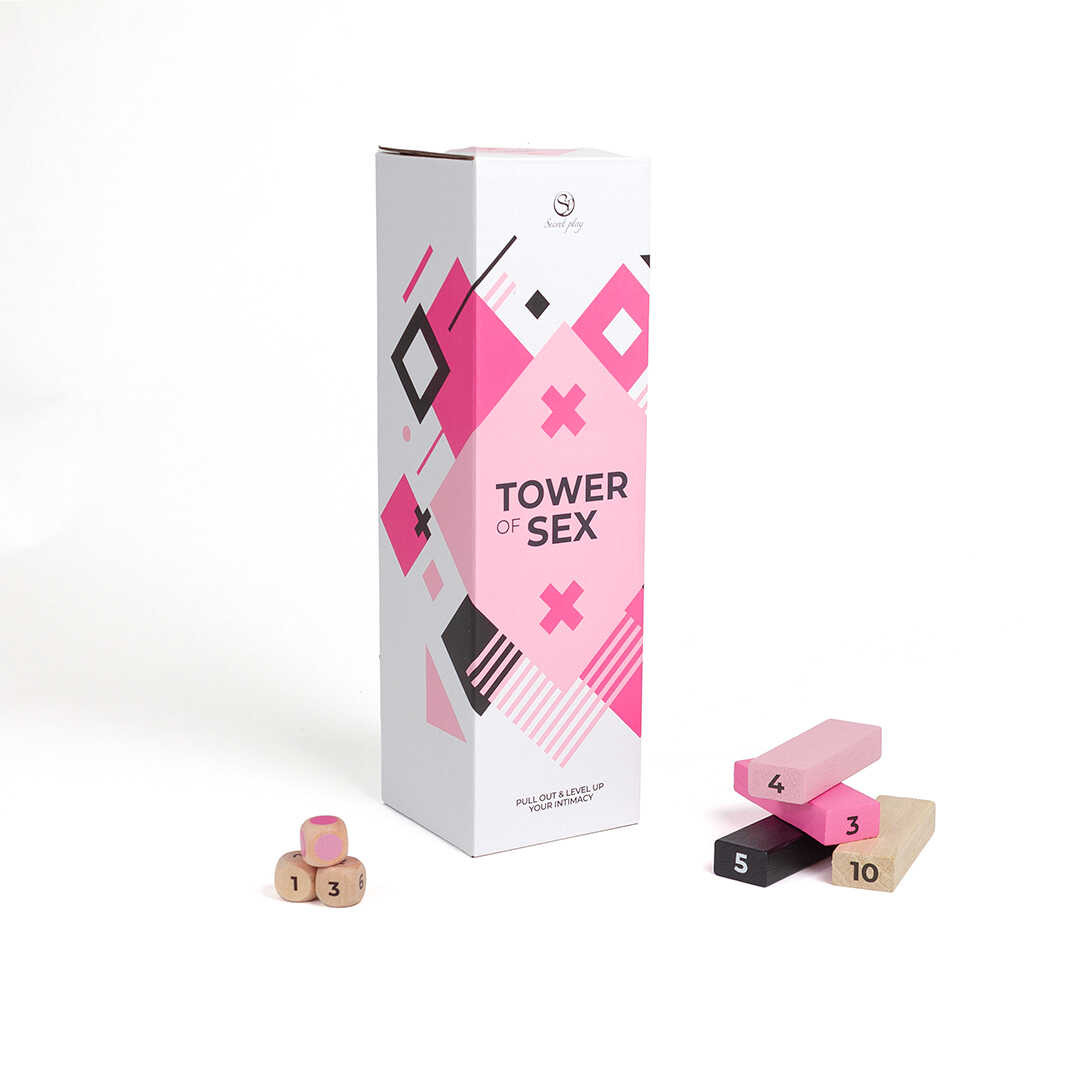 Jeu coquin Tower of Sex en bois 48 pièces - Secret Play – Image 6