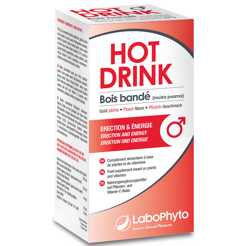 Boisson aphrodisiaque bois bandé homme - Labophyto