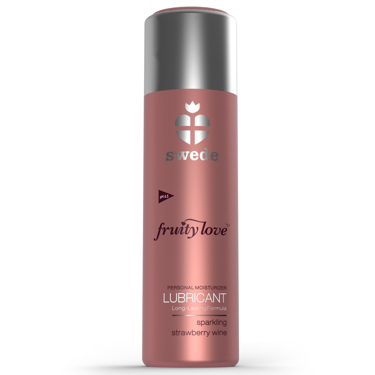 Lubrifiant saveur vin pétillant fraise 100 ml - Swede – Image 3