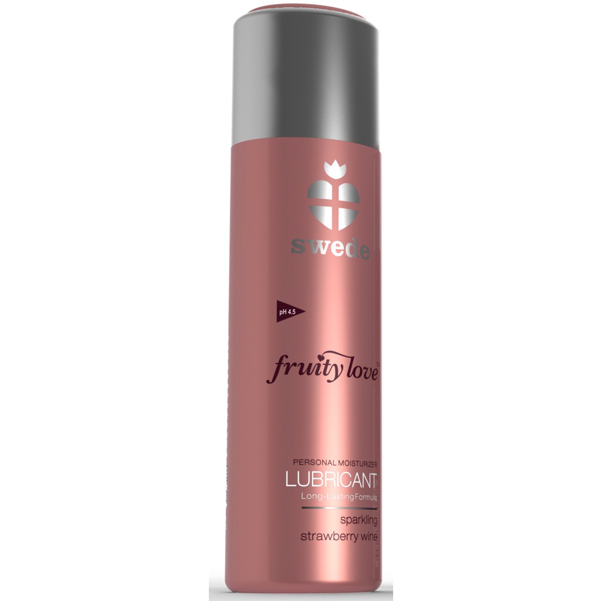 Lubrifiant saveur vin pétillant fraise 100 ml - Swede