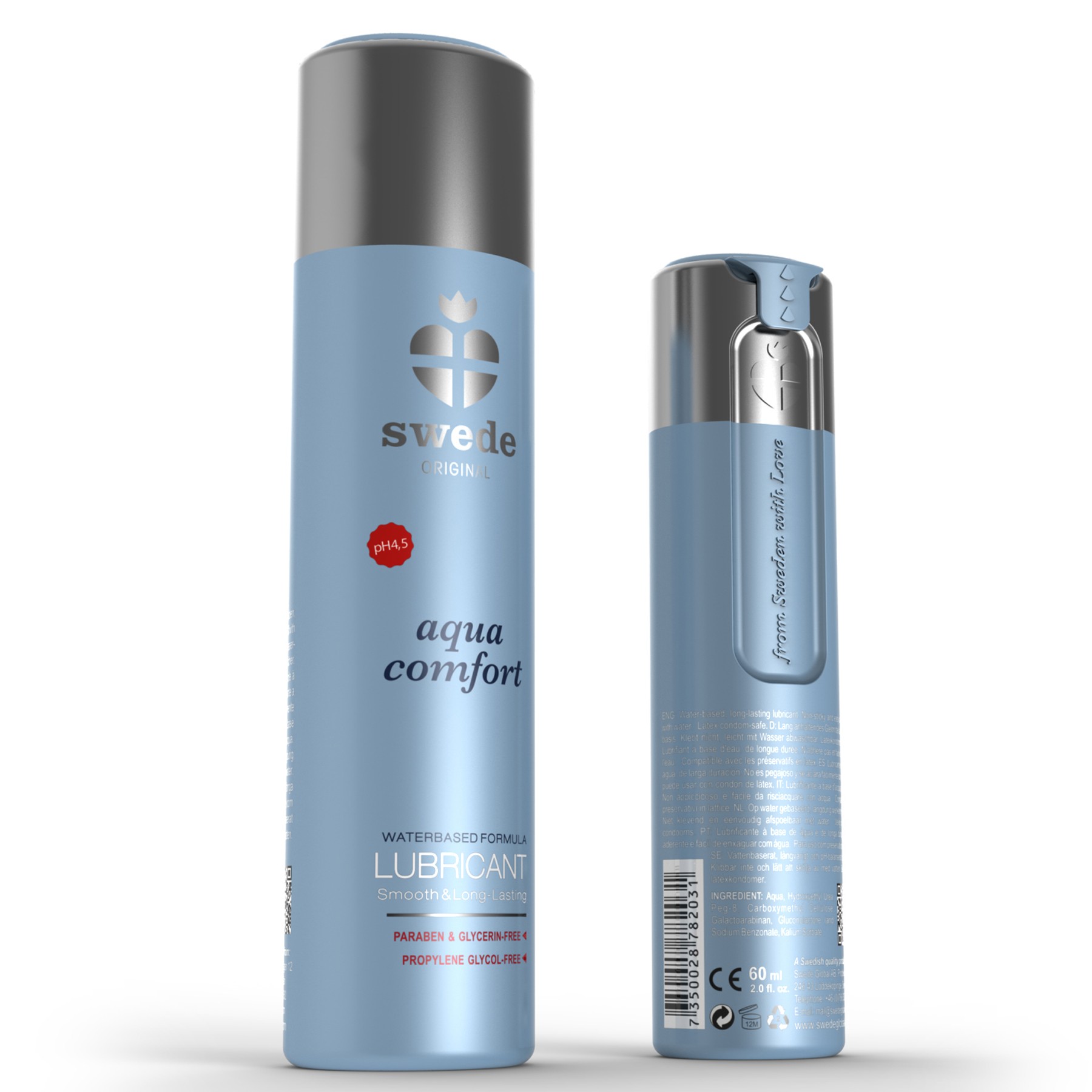 Lubrifiant à base d'eau Aqua Comfort 120 ml - Swede – Image 2