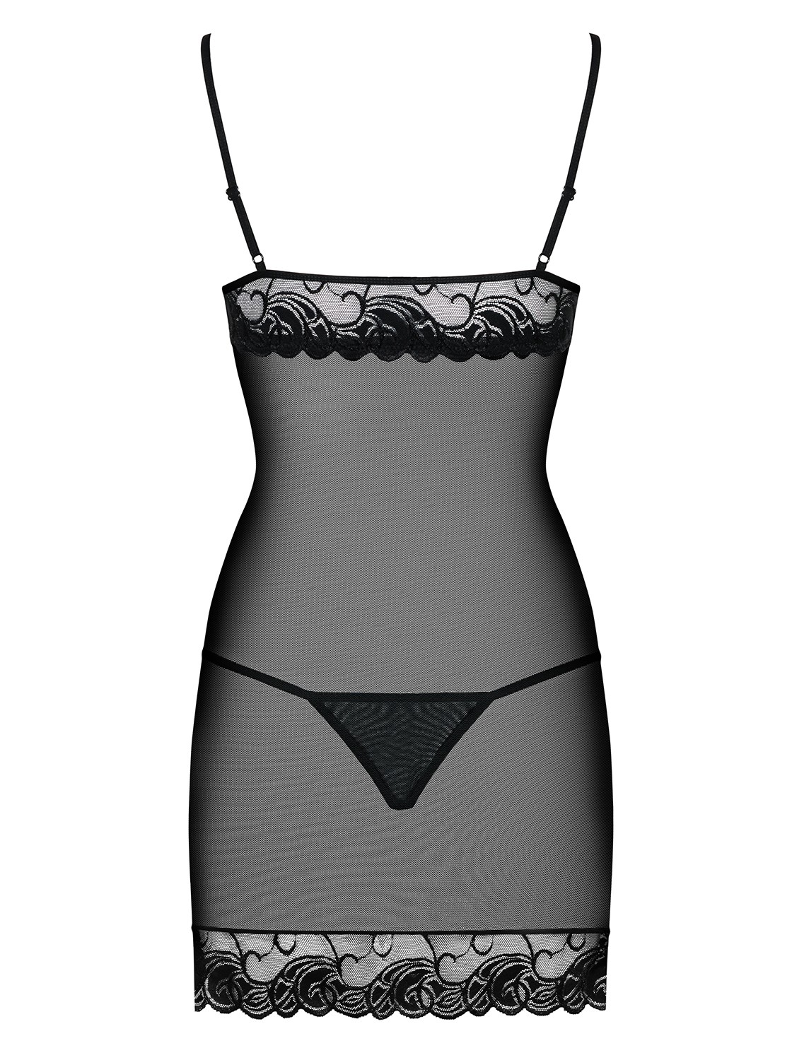 Nuisette transparente en dentelle Wonderia - Obsessive – Image 6