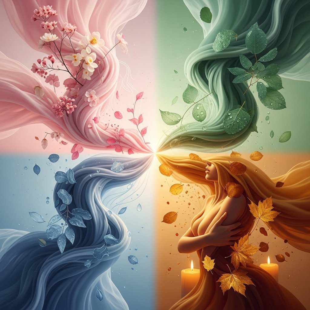 Cycle hormonal femme - les 4 phases et la sensibilité corporelle