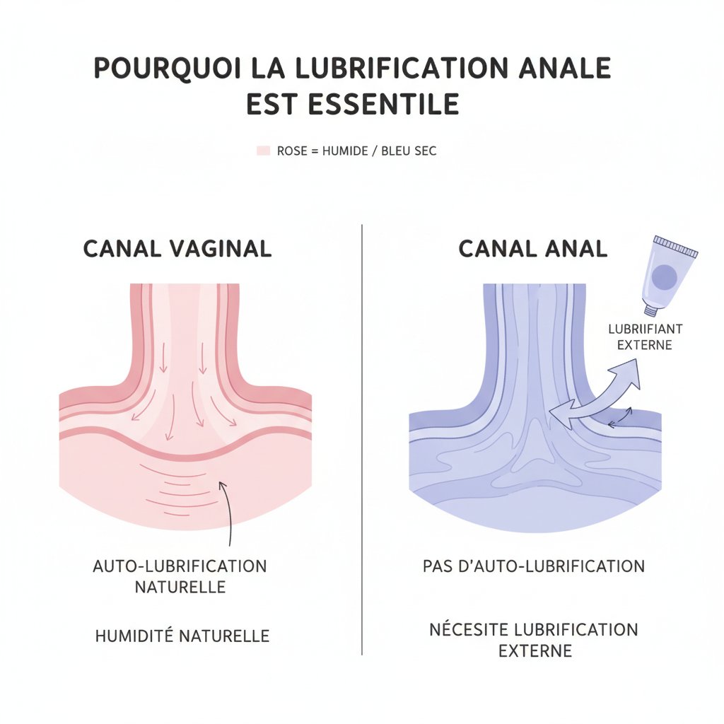 Lubrifiant anal - pourquoi la lubrification est indispensable