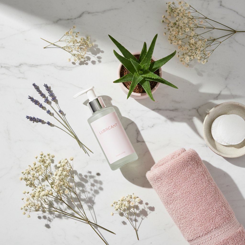 Lubrifiant intime et ménopause - routine de soin intime avec produits naturels