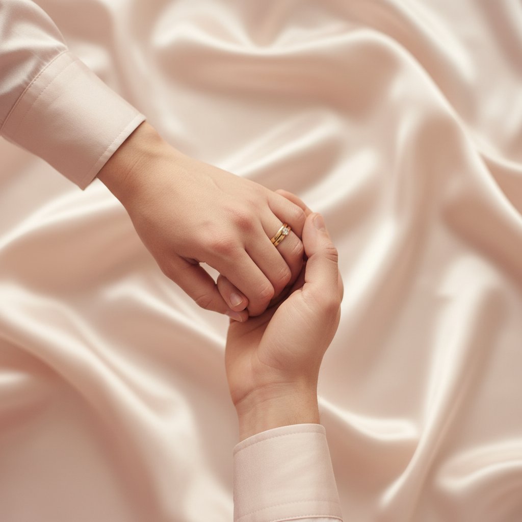 Ocytocine couple bienfaits - mains entrelacées connexion intime