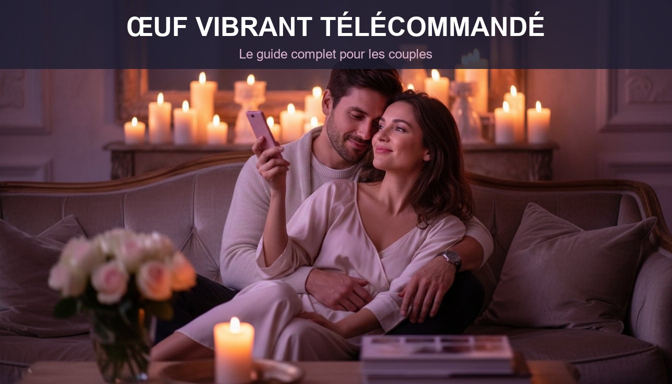Oeuf vibrant telecommande couple - guide complet pour le plaisir a deux