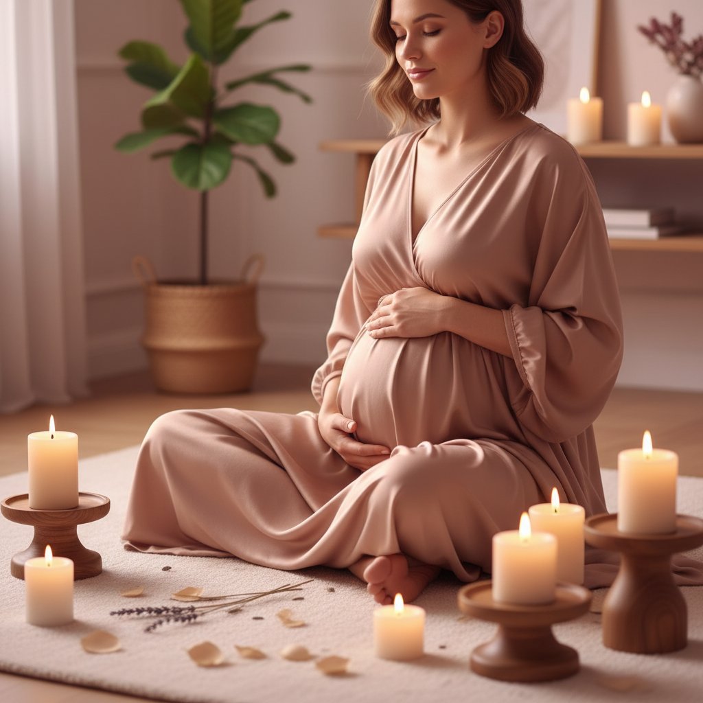 Plaisir solitaire grossesse - femme enceinte et bien-être