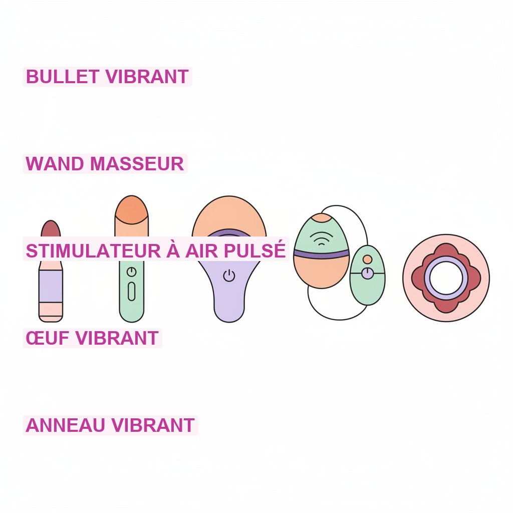 Sextoy sans pénétration - les 5 types de stimulateurs externes