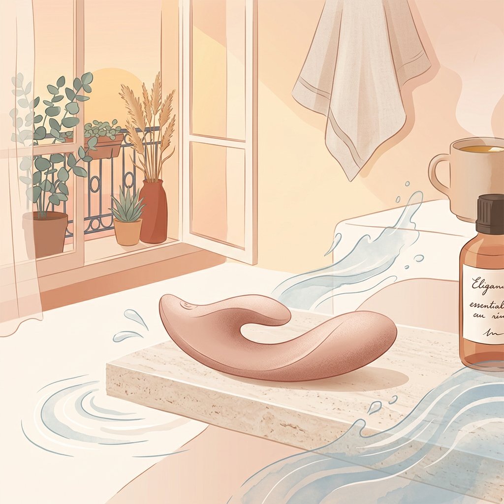 Sextoy étanche waterproof - Moment bien-être et bougies