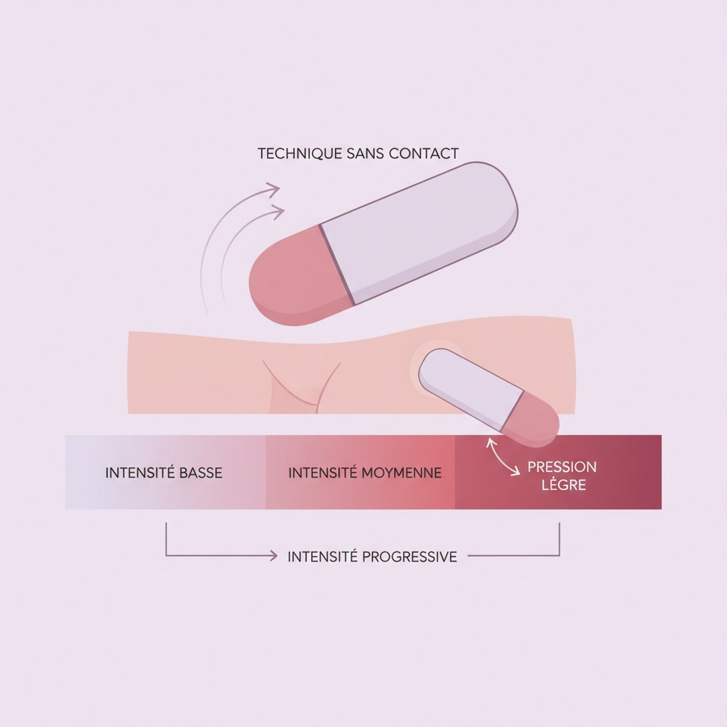 Vibromasseur wand guide utilisation - technique utilisation progressive